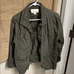 Women’s XL Bar Olive Green Utility Jacket